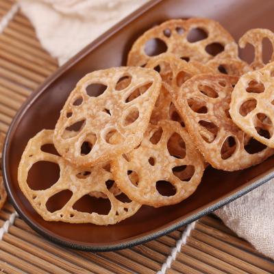 China 100% Natural Vegetable Dry Fried Lotus Root Freeze Chips for sale