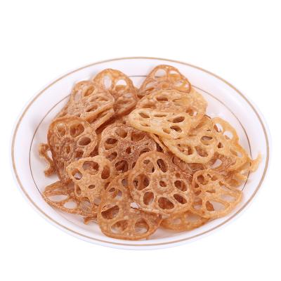 China Factory Supply Price Dry Fried Vacuum Fried Lotus Chips for sale