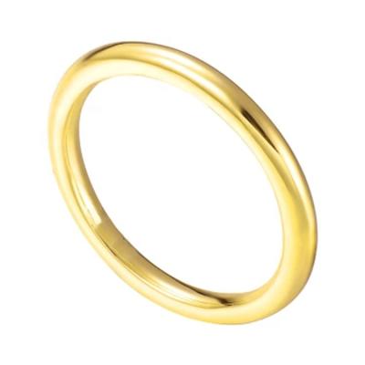 China High Quality Tasty Hydis Jewelry Minimalism Tiny Band Stacking Ring Classic S925 Sterling Silver for sale