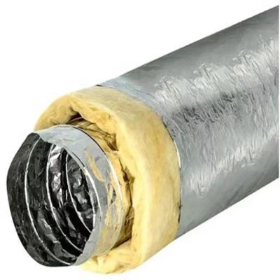 China HVAC Flexible Fiberglass Insulatiton System Flexible Duct for sale