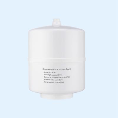 China Home Load Bottom Pressure Air Food Grade Use White Reverse Osmosis Steel Water Storage Tank for sale