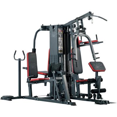 China Douli Universal Multifunctional Home Gym 5 Stations Multi Users Light Commercial Gym Equipment All In One Gym Full Body Workout System for sale