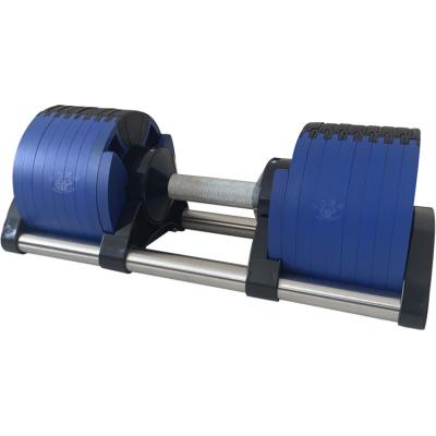 China Universal Douli Home Gym 16 in 1 38KG Weightlifting Strength Training Adjustable Cast Iron Dumbbell with 2KG Rise for sale