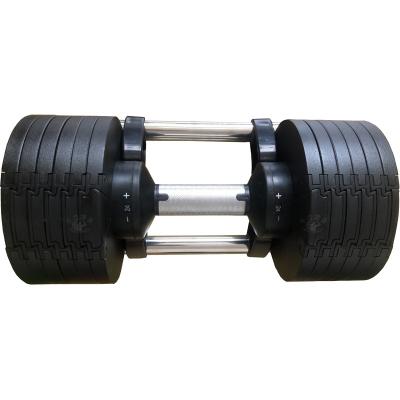 China Universal Douli Home Gym 6 in 1 Cast Iron 24KG Weightlifting Strength Training Adjustable Dumbbell with 4KG Rise for sale