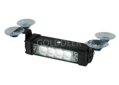 China White 4W LED Dash Deck Lights Aluminum Lightweight for Police Cars for sale