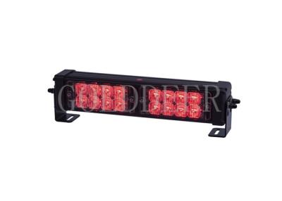 China Fully Sealed Waterproof Red Car Warning Strobe Lights 12V Epistar for sale