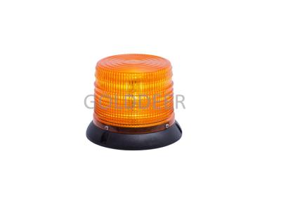 China Fire Truck Amber Rotating LED Beacons 12 W Warning Light PC Lens for sale