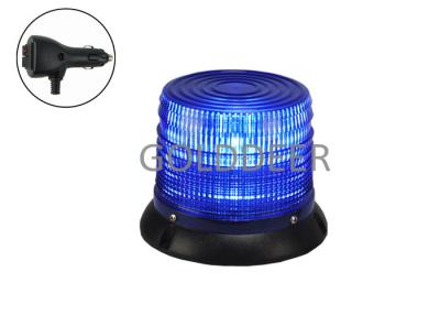 China Portable 12 Watt LED Beacons Ambulance Blue Rotating Warning Light for sale