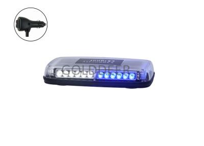 China Bóveda clara mini Lightbar magnético, barras blancas azules de la PC del piloto del Tir 36W en venta