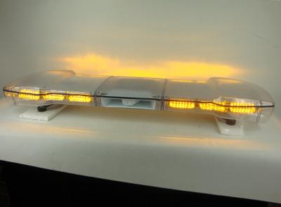 China 1200mm Amber Led Lightbars 16 Modules With Siren And Speaker for sale