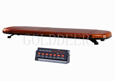 China Eco - Friendly Led Traffic Advisor Light Bar 88 Watt 1200mm Amber Cover for sale