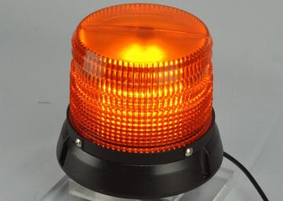 China Police Cars Amber LED Beacons Warning Water Resistant ABS Strong Magnetic for sale