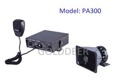 China PA System Siren Horn 12V / 24V 100W For Police Ambulance Car for sale