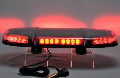 China 12V / 24V 590mm Mini Lightbar 40 W 10 Modules For Fire Truck for sale