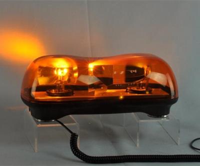 China 12 V 55 W Mini Amber Light Bars H1 Halogen Rotator Peanuts design for sale