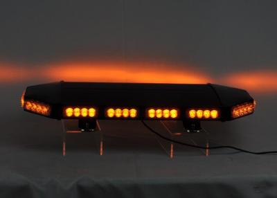 China Tir negro 56W LED mini Lightbar, pilotos de aluminio de los coches policía LED en venta