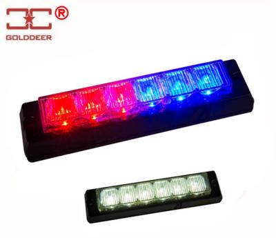 China Blau/Rot führte 6 Watt helle Köpfe, Sicherheits-Schleppen geführte Signal-Lichter zu verkaufen