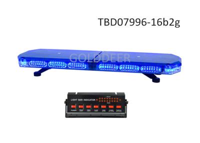 China Ambulance Blue LED Warning Light Bar 900mm with Linear LED Tubes for sale