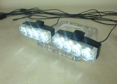 China Emergency Warning Strobe front grille led lights , 12V / 24V led car grill lights for sale