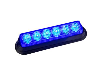 China High intensity 6W blue led police lights Head , flashing led warning lights for sale