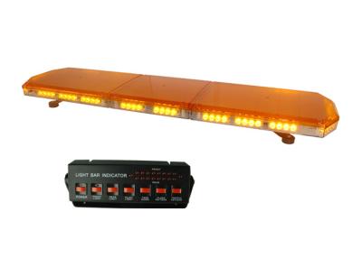 China Full Size 12V 1200mm Amber LED Warning Lights bars / police led emergency lights for sale