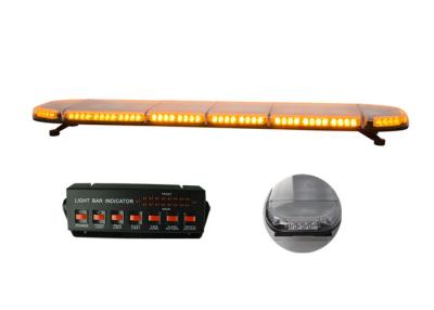 China 1500mm 60''  12V Emergency Vehicle Amber LED Lightbars with Bracket and hook Mount for sale