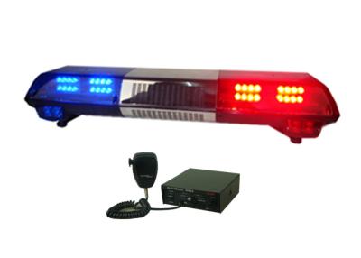 China Fully - sealed IP53 LED Warning Light bar , police vehicle led emergency blue lights for sale