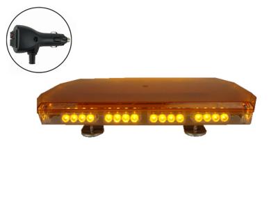 China 600mm LED Flashing Warning Light / Amber LED Lightbars with Cigarette Plug for sale