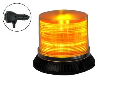 China Magnetic Mounting 12W Tow Truck Vehicle Amber LED Strobe Beacon Lights for sale