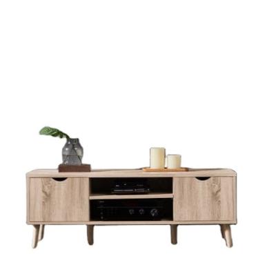 China Durable Stand Wood Luxury Living Room Led TV Wall Mounted Cabinet Modern Console for sale