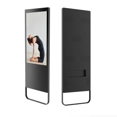 China Modern Fitness Mirror Which With Camera Touch Screen Could Install Own Training Course Workout Mirror Smart for sale