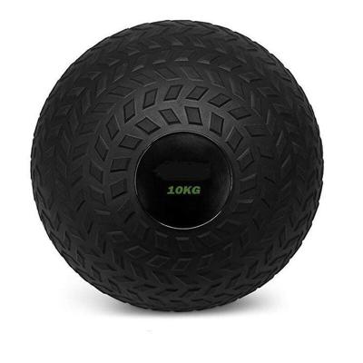 China Anti-Skid Fitness Toning 8 Inch Slam Ball Heavy Weighted Ball Workout Non-Slip Rubber Weighted Ball for sale