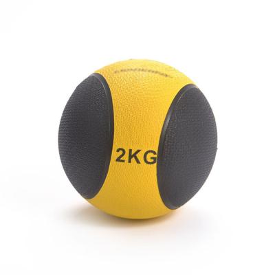 China Hot Selling Gym Supply Soft Feeling Power Exercise Training Wall Rubber Ball Adult Rubber Medicine Ball for sale