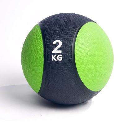 China Hot Selling Gym Supply Soft Feeling Power Exercise Rubber Adult Training Rubber Weighted Medicine Ball for sale