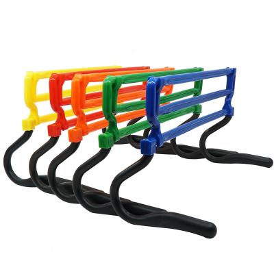 China Adjustable Bent Agility Training Step Circles Soccer Football Running Training Adjustable Agility Hurdles Hurdle for sale