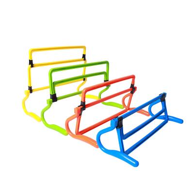 China Adjustable Folded Agility Training Step Hurdles Football Running Training Soccer Hoops Speed ​​Hurdles Agility for sale