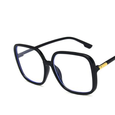 China Slim 2020 New Arrival Women Big Face Blue Light Anti Blocking Computer Glasses for sale