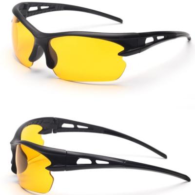 China Fashion sunglasses yellow glasses night driving glasses for sale