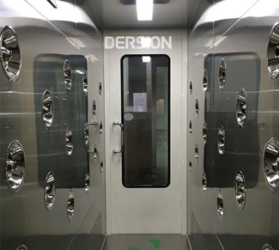 China The easy /entronic etc industry air shower. Customization Size Clean Room Food Roll Up Cargo Shower for sale