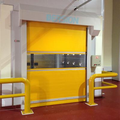 China Long-worklife Clean Room Prefab Rolling Door Roll Up Door Air Shower Manufacturer for sale