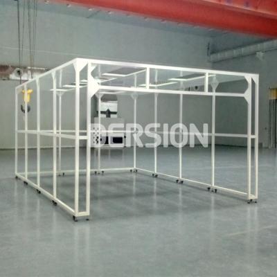 China Easy Modular Clean Clean Room Wall Shed Clean Cabin Laminar Flow Clean DERSION Tent for sale