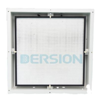 China Dersion h14 99.99% industrial high capacity box style hepa air filter for sale