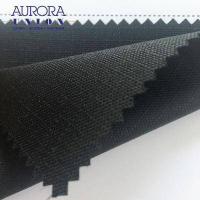 China Sustainable HYR2801 600D Recycled RipStop PU Coating Fabric for sale