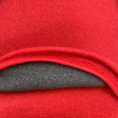 China AUC19139 Shrink-resistant 100%polyester brushed tricot bonded with 3MM PU foam for sale