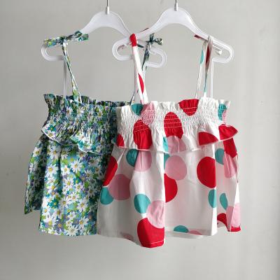 China New Design Flower Style Baby Girl Dress Breathable High Quality Cute Summer Babies Dresses for sale