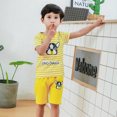 China Husky Collar Boys Clothing Set Classic Round Design Latest Design As Sleepwear for sale