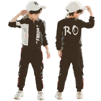 China Safari Style New Arrival Kids Autumn Kids Jackets Casual Sports Clothing Set DRDDJN1908B1231 Style Boys Clothing Sets for sale