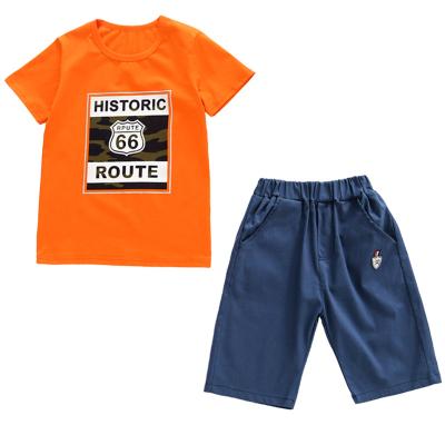 China 2018 Fashion Lovely Hot Sale Cute Baby Boy T-shirts Clothing Sets for sale