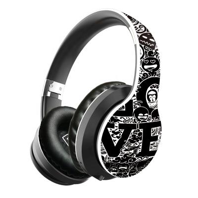 China Fashionable Headband Graffiti LULE El-B1 BT Wireless Earphone 3.5Mm With Mic Sport Headphone Earphones _Headphones Headsets for sale