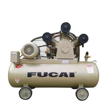 China FUCAI 7.5KW 10HP 100% Clean Oil Free Air 8bar Carbon Piston Oil Free Air Compressor for sale